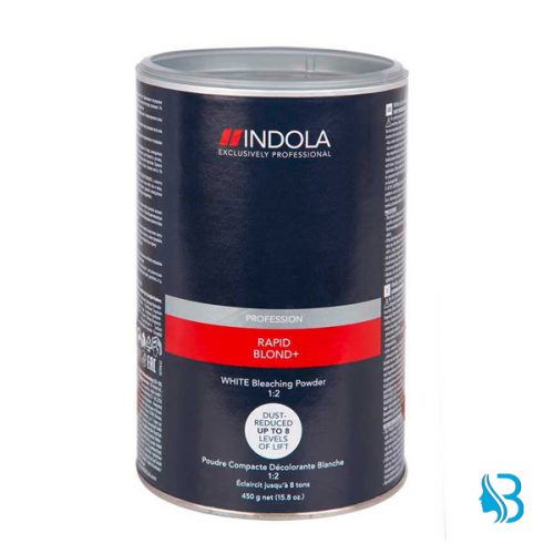Indola Rapid Blond Blau staubfreies Blondierpulver für extra starke Aufhellung um bis zu 8 Stufen