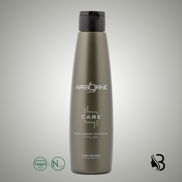 Airborne Men Hair & Body Shampoo 250ml Das perfekte Produkt für Haar und Körper für jeden Tag, für alle Bedürfnisse